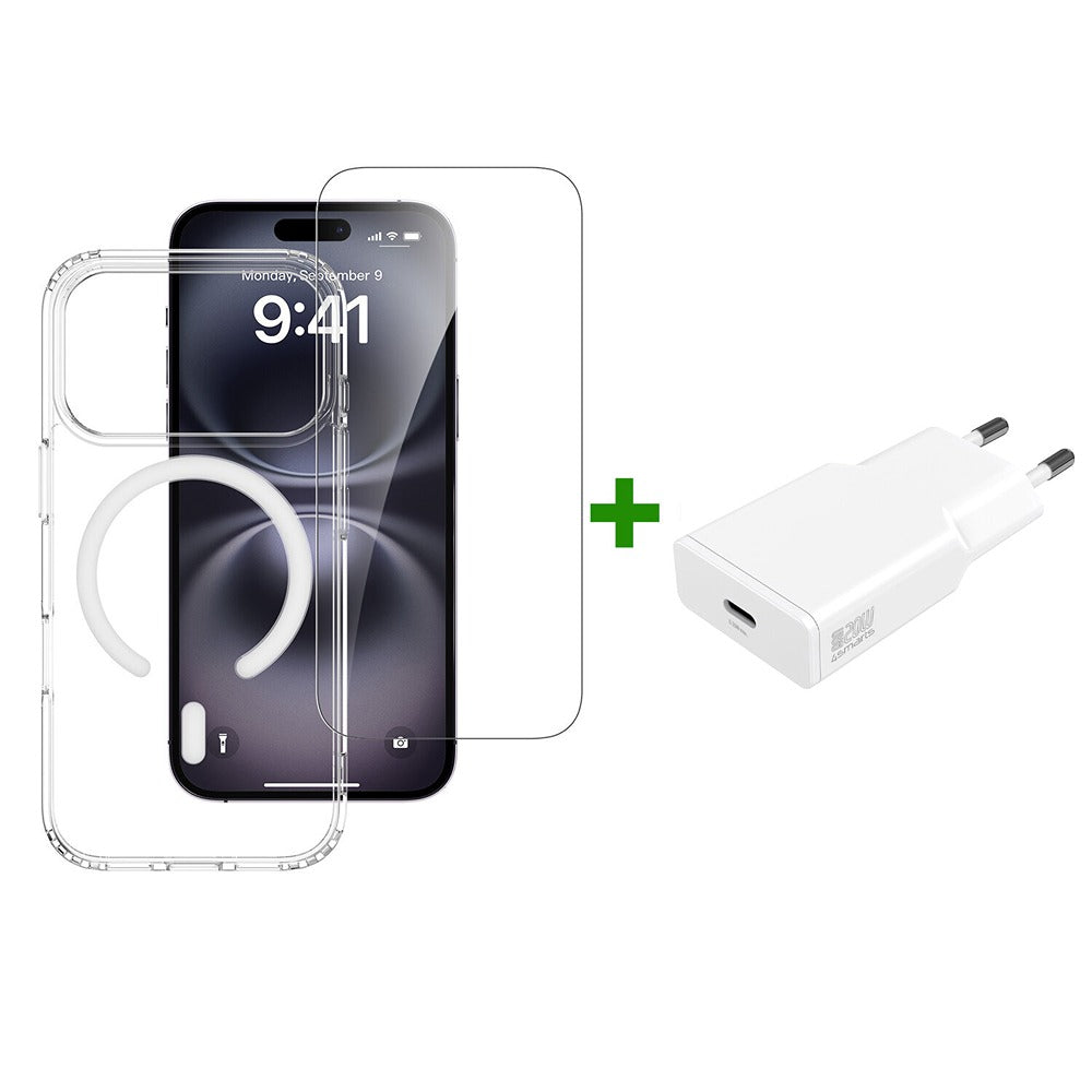 4smarts iPhone 17 Pro/iPhone 18 Pro 3in1 Premium Starter Set