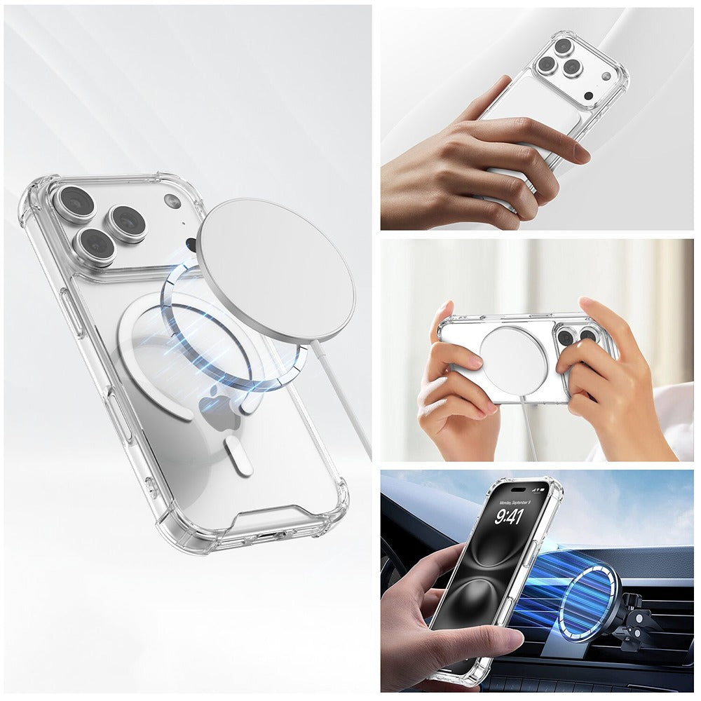 4smarts iPhone 17 Pro/iPhone 18 Pro Skal Ibiza MagSafe Transparent