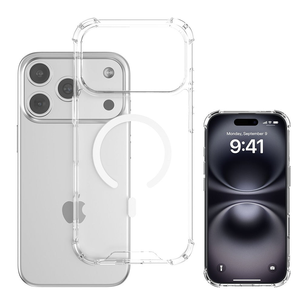 4smarts iPhone 17 Pro Max/iPhone 18 Pro Max Skal Ibiza MagSafe Transparent