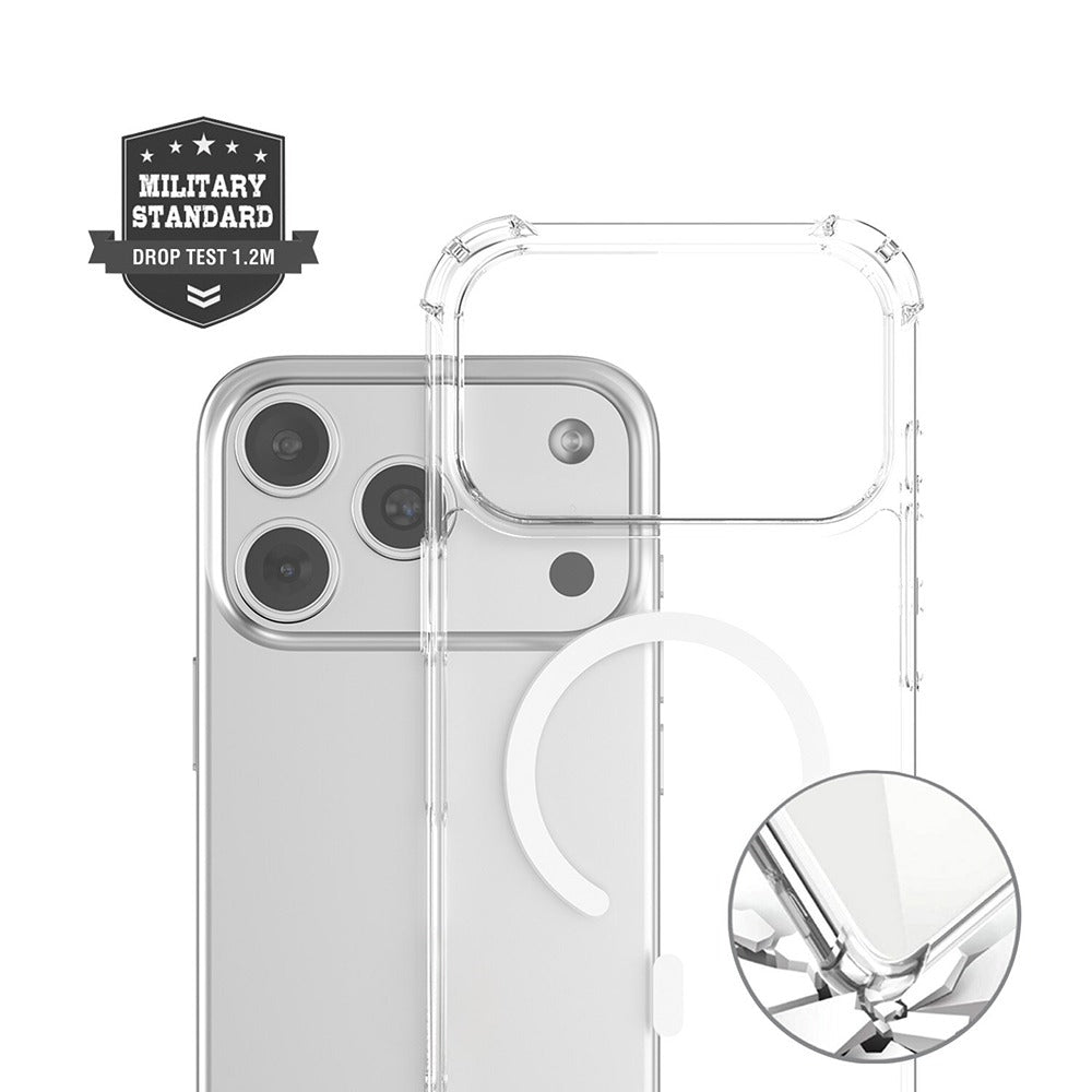 4smarts iPhone 17 Pro Max/iPhone 18 Pro Max Skal Ibiza MagSafe Transparent