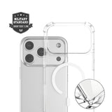 4smarts iPhone 17 Pro Max/iPhone 18 Pro Max Skal Ibiza MagSafe Transparent