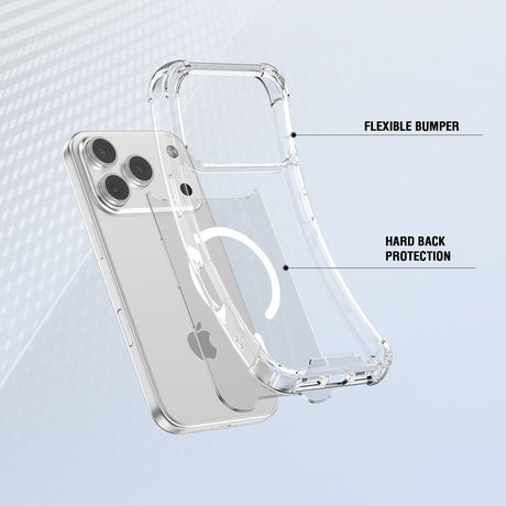 4smarts iPhone 17 Pro Max/iPhone 18 Pro Max Skal Ibiza MagSafe Transparent
