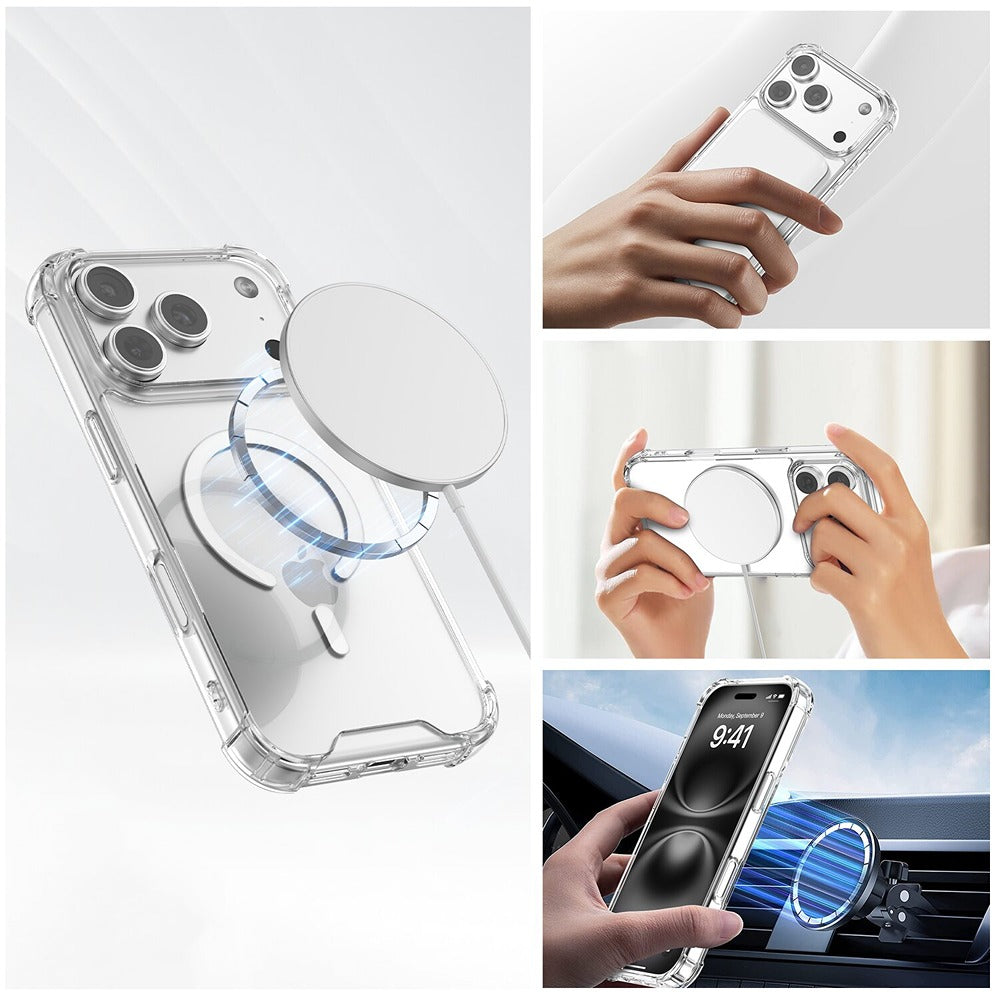 4smarts iPhone 17 Pro Max/iPhone 18 Pro Max Skal Ibiza MagSafe Transparent