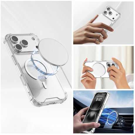 4smarts iPhone 17 Pro Max/iPhone 18 Pro Max Skal Ibiza MagSafe Transparent