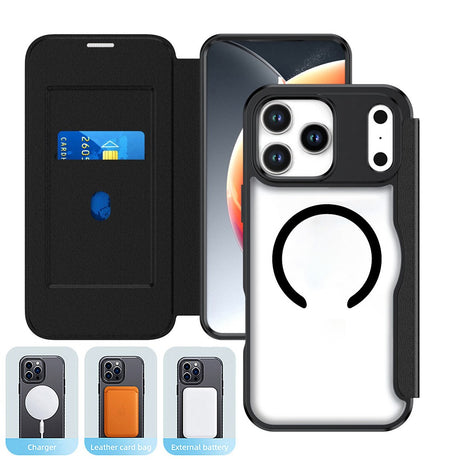 4smarts iPhone 17 Pro/iPhone 18 Pro Fodral Urban Pro MagSafe Svart