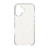 iPhone 17 Skal Korrugerad MagSafe Silver