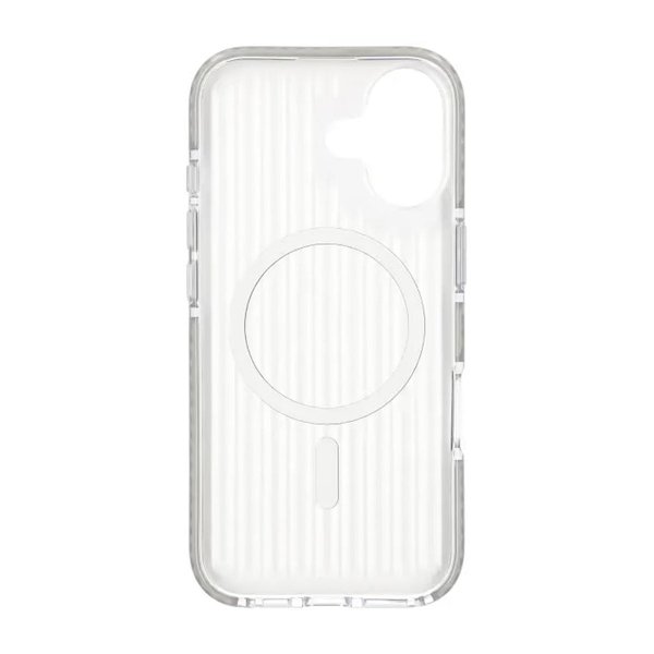 iPhone 17 Skal Korrugerad MagSafe Silver