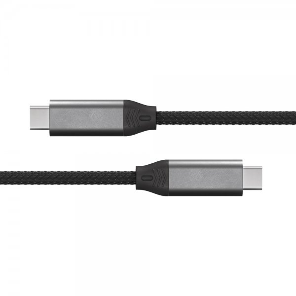 X2O USB-C till USB-C Kabel Longlife 240W USB4 1m Svart