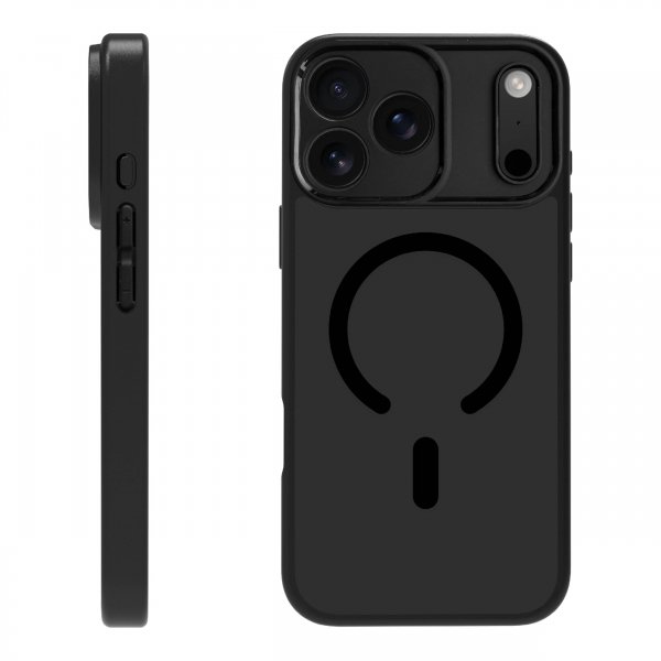 X2O iPhone 17 Pro Max Skal Mag Frosted Svart