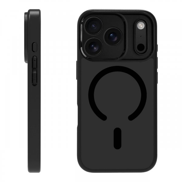 X2O iPhone 17 Pro Skal Mag Frosted Svart