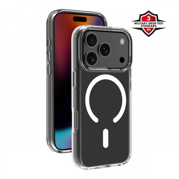 X2O iPhone 17 Pro Skal Mag Clear Transparent