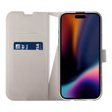 X2O iPhone 17 Fodral Classic Wallet Greige