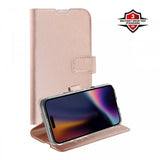 X2O iPhone 17 Fodral Classic Wallet Roseguld
