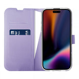 X2O iPhone 17 Fodral Classic Wallet Lavender