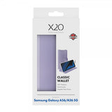 X2O Samsung Galaxy A36/Galaxy A56 Fodral Classic Wallet Lavender