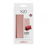 X2O OnePlus 15 Fodral Classic Wallet Roseguld