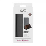 X2O Honor Magic 8 Pro Fodral Classic Wallet Svart