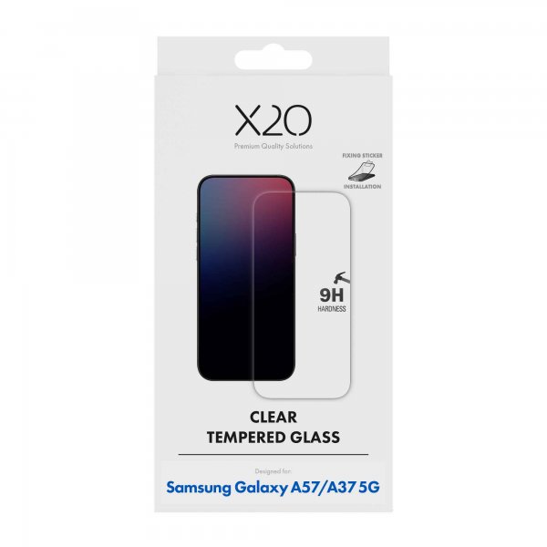 X2O Samsung Galaxy A37/Galaxy A57 Skärmskydd Härdat Skyddsglas 9H