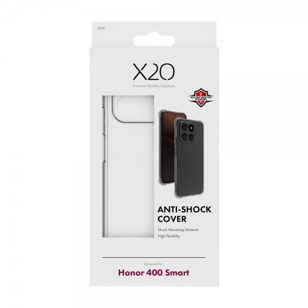 X2O Honor 400 Smart Skal Anti-Shock Transparent