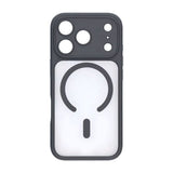 Rvelon iPhone 17 Pro Max Skal TPU MagSafe Svart/Transparent