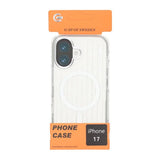 iPhone 17 Skal Korrugerad MagSafe Silver
