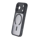 Rvelon iPhone 17 Pro Max Skal TPU MagSafe Svart/Transparent
