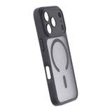 Rvelon iPhone 17 Pro Max Skal TPU MagSafe Svart/Transparent