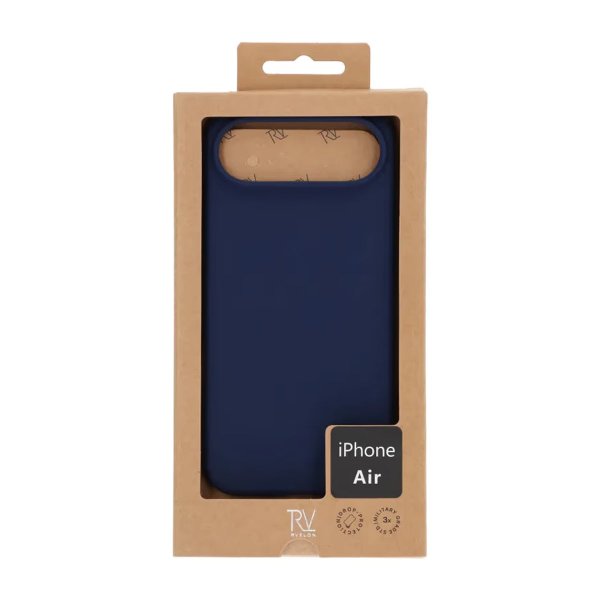 Rvelon iPhone Air Skal Silikon MagSafe Mörkblå