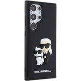 Karl Lagerfeld Samsung Galaxy S24 Ultra Skal 3D Rubber Karl & Choupette Svart