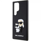 Karl Lagerfeld Samsung Galaxy S24 Ultra Skal 3D Rubber Karl & Choupette Svart