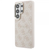 Guess Samsung Galaxy S26 Ultra Skal 4G Embossed MagSafe Rosa
