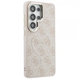 Guess Samsung Galaxy S26 Ultra Skal 4G Embossed MagSafe Rosa