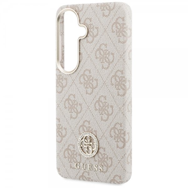 Guess Samsung Galaxy S26 Skal 4G Round MagSafe Rosa