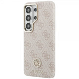 Guess Samsung Galaxy S26 Ultra Skal 4G Round MagSafe Rosa