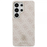 Guess Samsung Galaxy S26 Ultra Skal 4G Round MagSafe Rosa