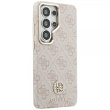 Guess Samsung Galaxy S26 Ultra Skal 4G Round MagSafe Rosa