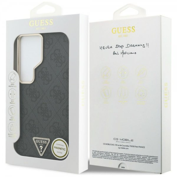 Guess Samsung Galaxy S26 Ultra Skal 4G Triangle MagSafe Svart