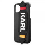 Karl Lagerfeld iPhone 11 Pro Skal Strap Cover Svart