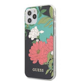 Guess iPhone 12 Pro Max Skal Flower Cover N.1 Svart