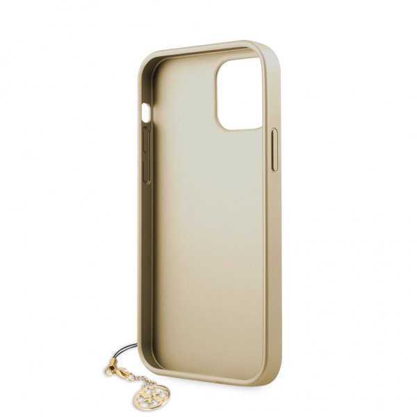 Guess iPhone 12 Mini Skal 4G Charms Grå