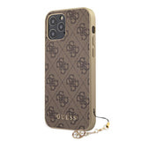 Guess iPhone 12 Pro Max Skal 4G Charms Brun