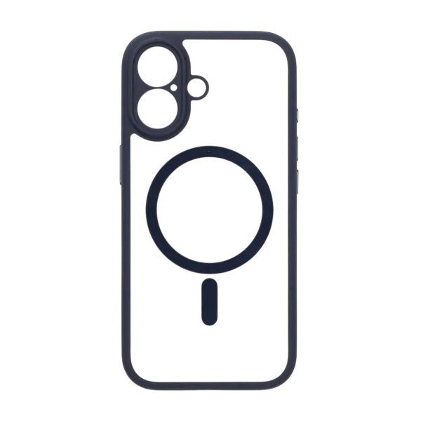 iPhone 17 Skal Kamerasarg MagSafe Blå Transparent