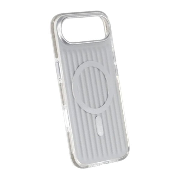 iPhone Air Skal Korrugerad MagSafe Silver