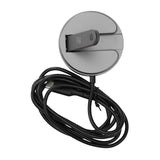 Rvelon Trådlös MagSafe Laddare med Stativ Qi2 15W USB-C Grå