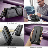 CaseMe iPhone 17 Pro Max/iPhone 18 Pro Max Fodral C36 Series Svart