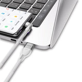 Statik Kabel PowerPivot Pro USB-C/USB-C 1m Vit