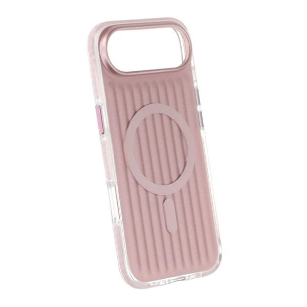 iPhone Air Skal Korrugerad MagSafe Ljusrosa