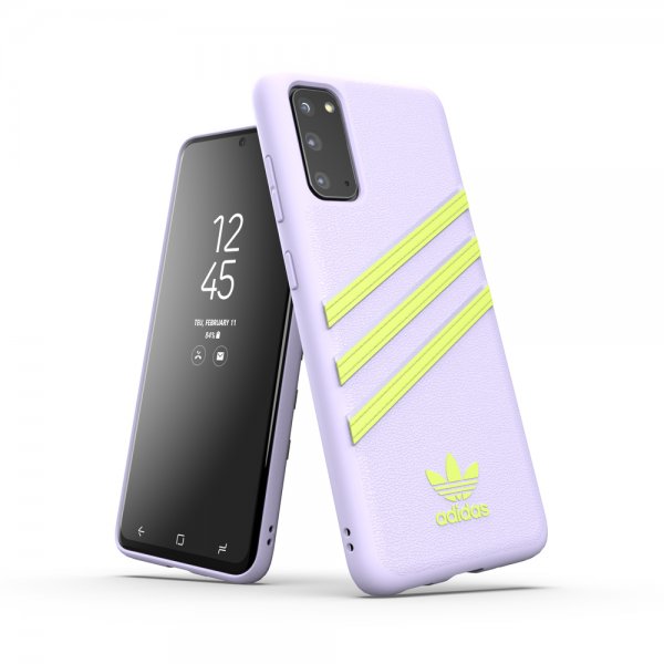 Adidas Samsung Galaxy S20 Skal OR 3 Stripes Snap Case Lila