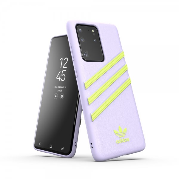 Adidas Samsung Galaxy S20 Ultra Skal OR 3 Stripes Snap Case Lila