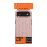 iPhone Air Skal Korrugerad MagSafe Ljusrosa
